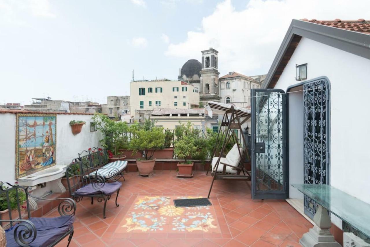 Duomo Terrace Apartment Napoli Bagian luar foto