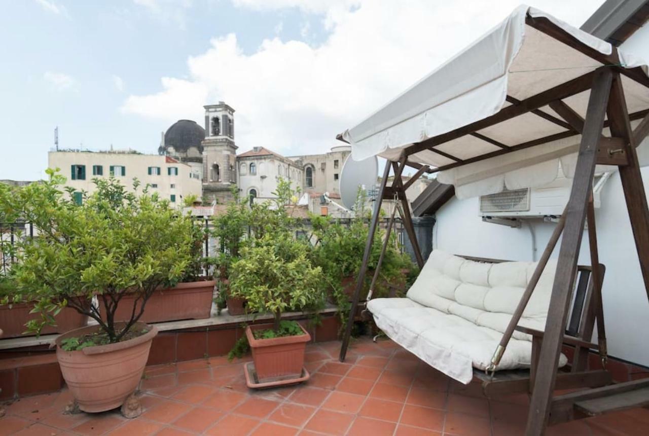 Duomo Terrace Apartment Napoli Bagian luar foto